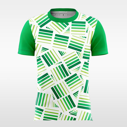 Tropical-Forest-Men’s Sublimated Football Jersey