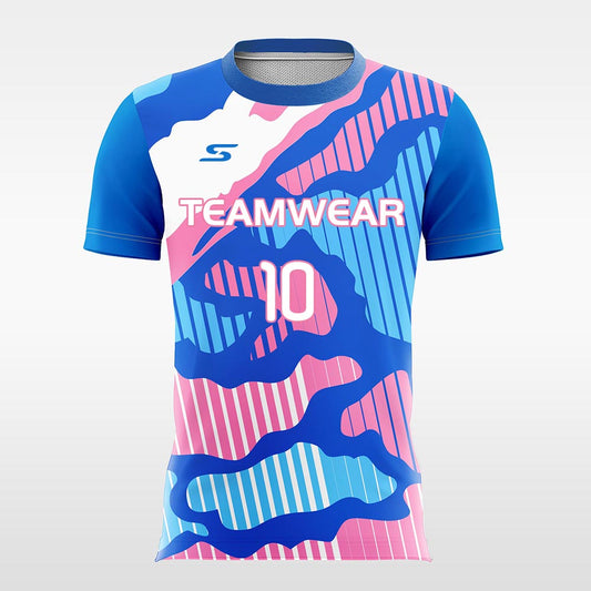Dreams-Bubbles-Customized Men's Sublimated Football Jersey