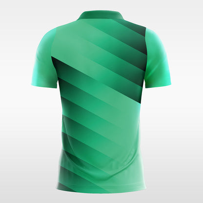 Jade-Customized Men's Sublimated Football Jersey