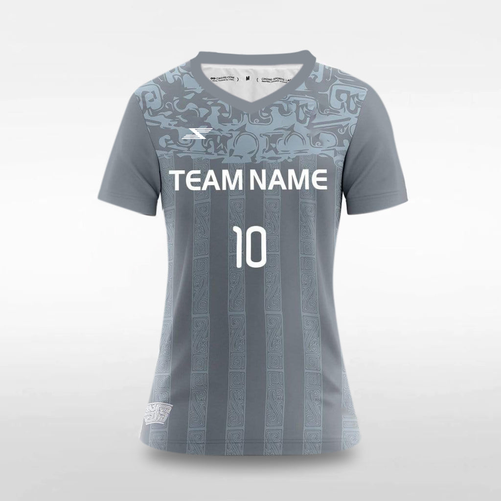 Silk Road - Customized Women's Sublimated Football Jersey