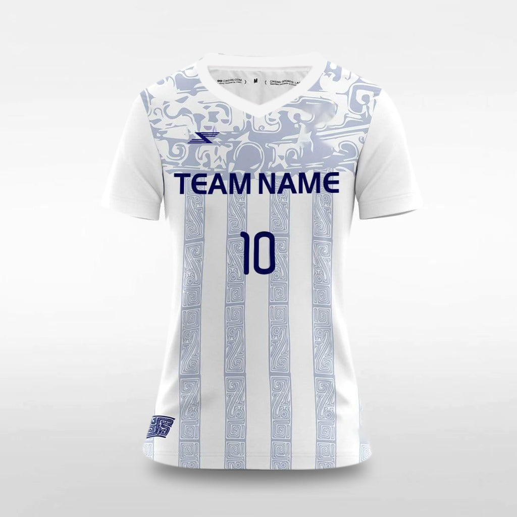 Silk Road - Customized Women's Sublimated Football Jersey