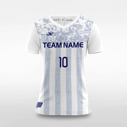 Silk Road - Customized Women's Sublimated Football Jersey