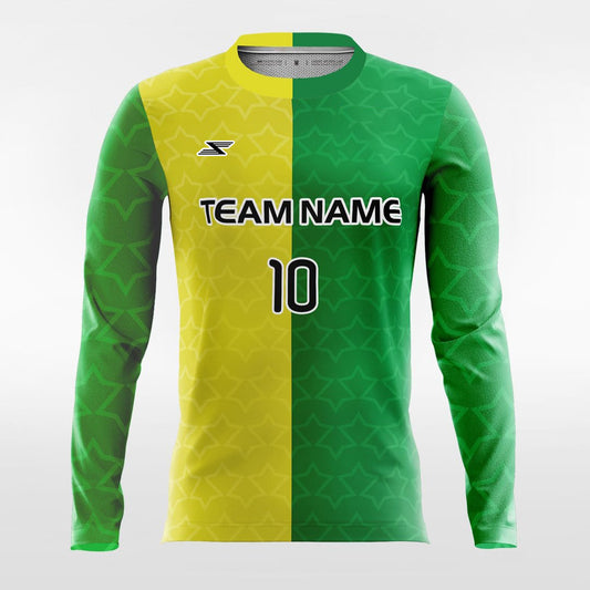 Herdsman - Customized Men's Sublimated Long Sleeve Football Jersey