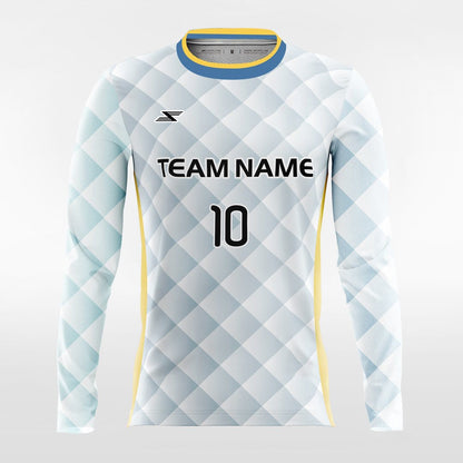 Pop camouflage 0 - Customized Men's Sublimated Long Sleeve Football Jersey