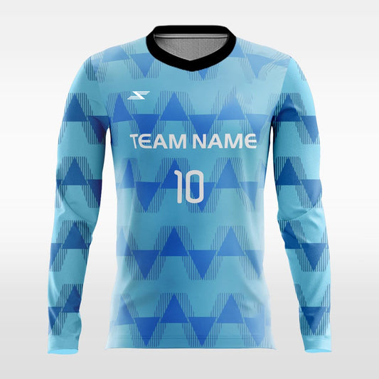 Blue Harbour - Customized Men's Sublimated Long Sleeve Football Jersey
