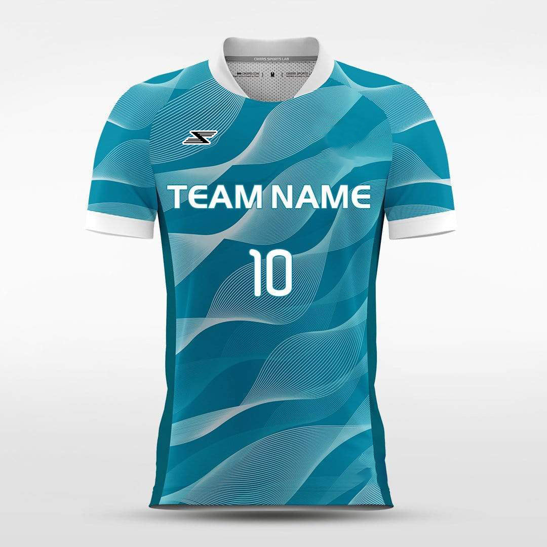 Streamer - Customized Men's Sublimated Football Jersey