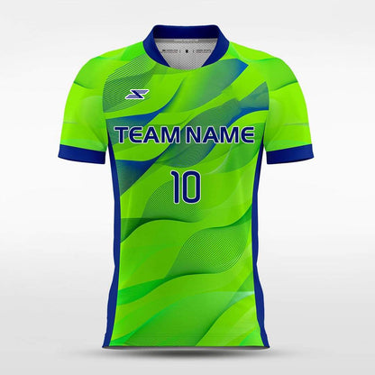 Streamer - Customized Men's Sublimated Football Jersey