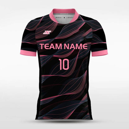 Streamer - Customized Men's Sublimated Football Jersey