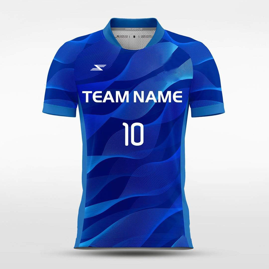 Streamer - Customized Men's Sublimated Football Jersey