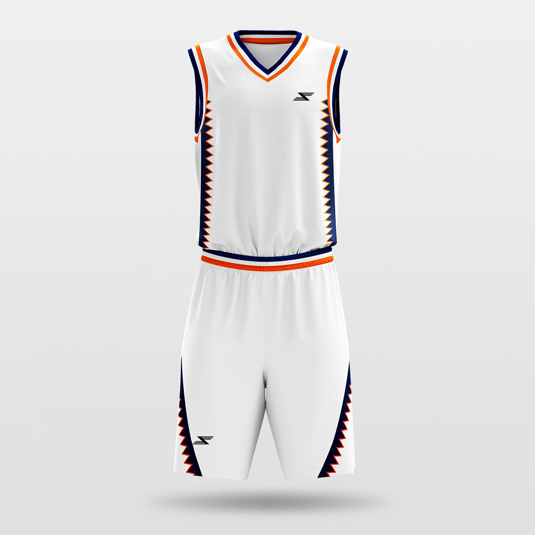 Tiger teeth - Customized Sublimated Basketball Set