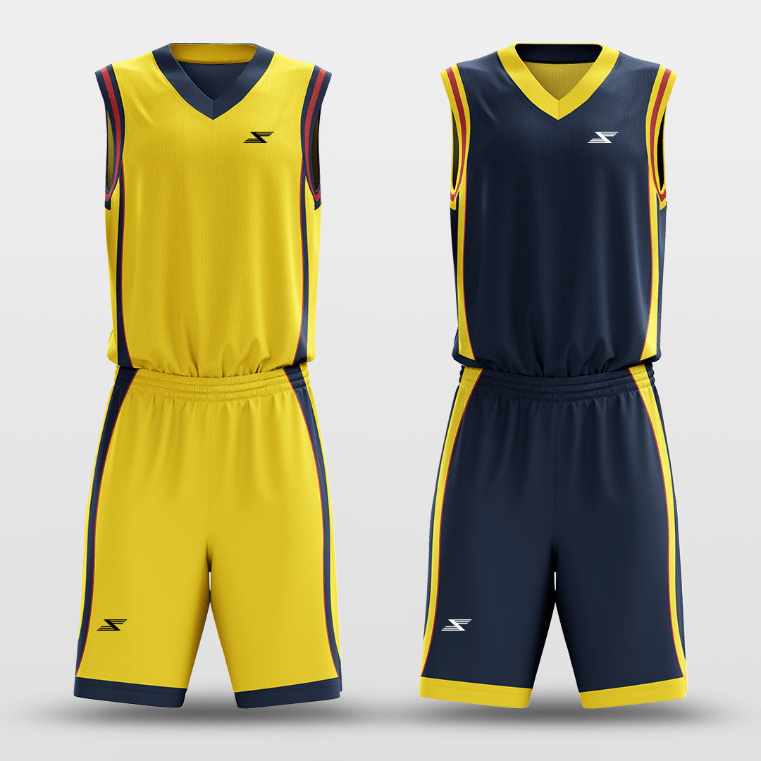 CLASSIC20 - Customized Reversible Sublimated Basketball Set