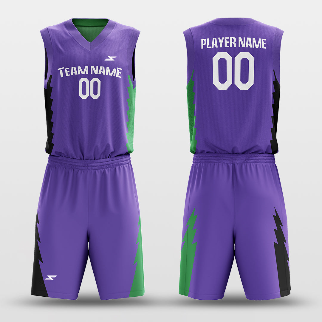 Monster - Customized Reversible Sublimated Basketball Set