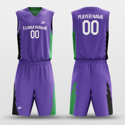 Monster - Customized Reversible Sublimated Basketball Set
