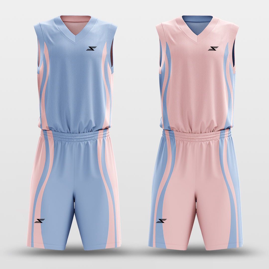 CLASSIC28 - Customized Reversible Sublimated Basketball Set
