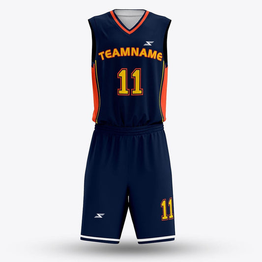 Racer - Customized  Sublimated Basketball Set