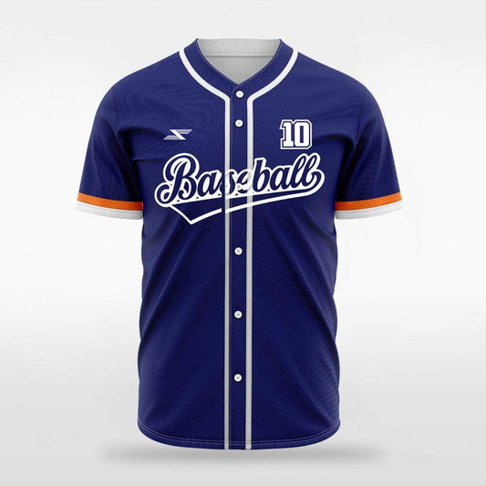 Classic Colors -  Customized Men's Sublimated Full-Button Baseball Jersey