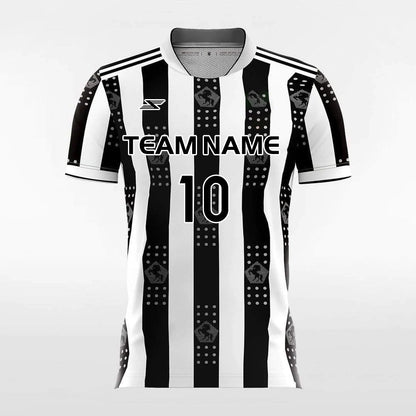 Zebra - Customized Men's Sublimated Football Jersey