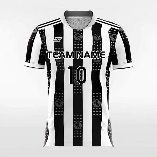 Zebra - Customized Men's Sublimated Football Jersey