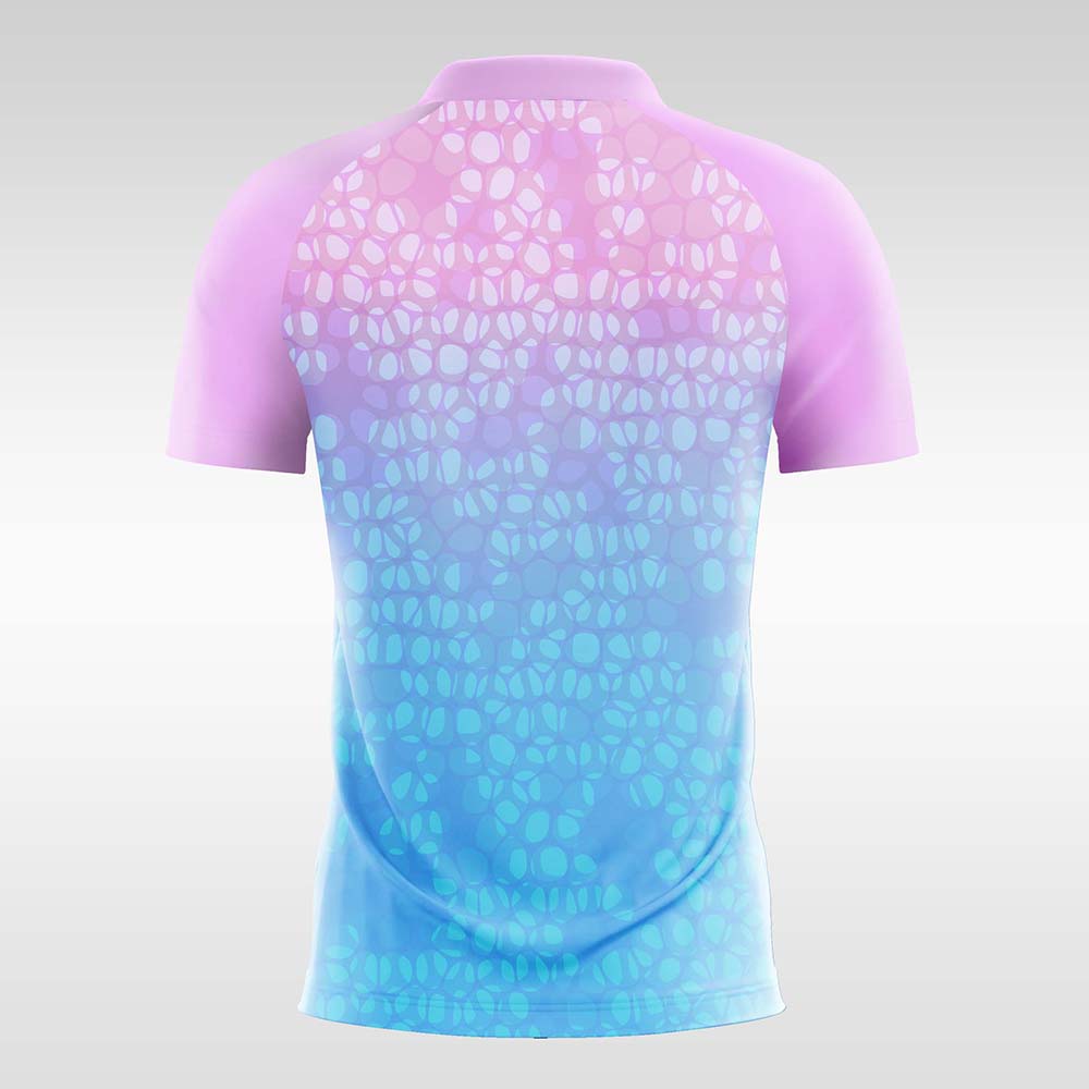 Cherry-Blossom-Customized Men's Sublimated Football Jersey