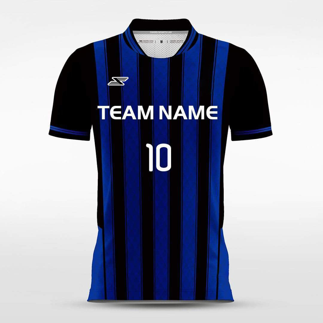 Nerazzurri - Customized Men's Sublimated Football Jersey
