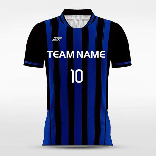 Nerazzurri - Customized Men's Sublimated Football Jersey