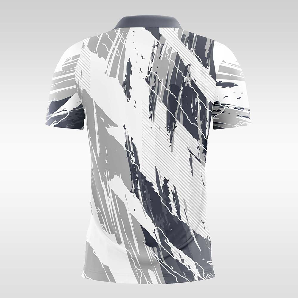 Snowy-Gorgeousness-Customized Men's Sublimated Football Jersey