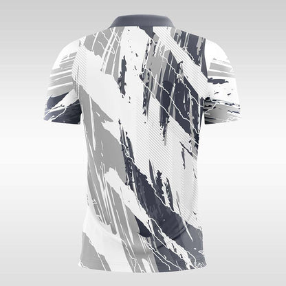 Snowy-Gorgeousness-Customized Men's Sublimated Football Jersey