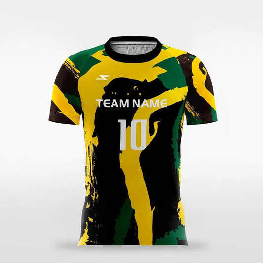 Pop Camouflage 1 - Customized Men's Sublimated Football Jersey