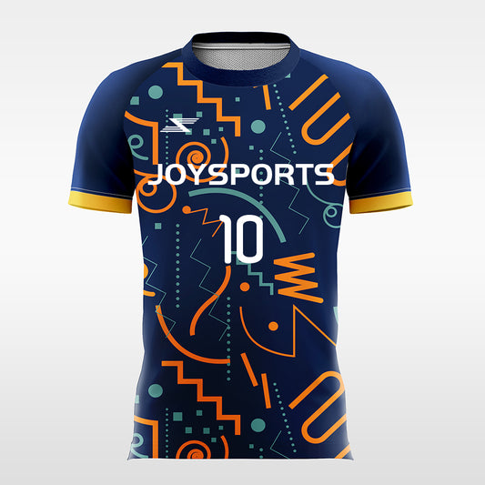 Painting-Men’s Sublimated Football Jersey
