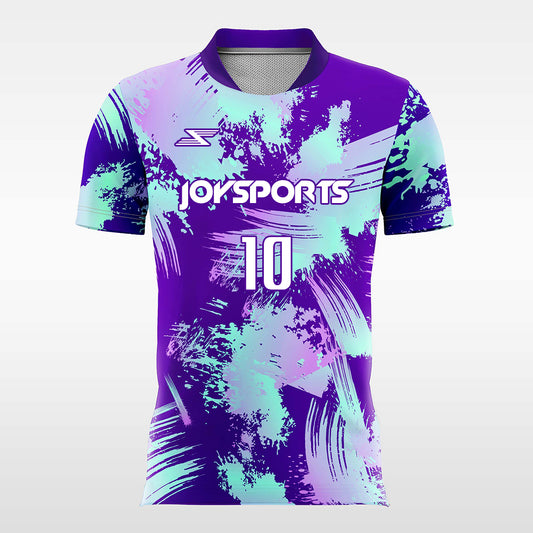 Purplepower-Customized Men's Sublimated Football Jersey