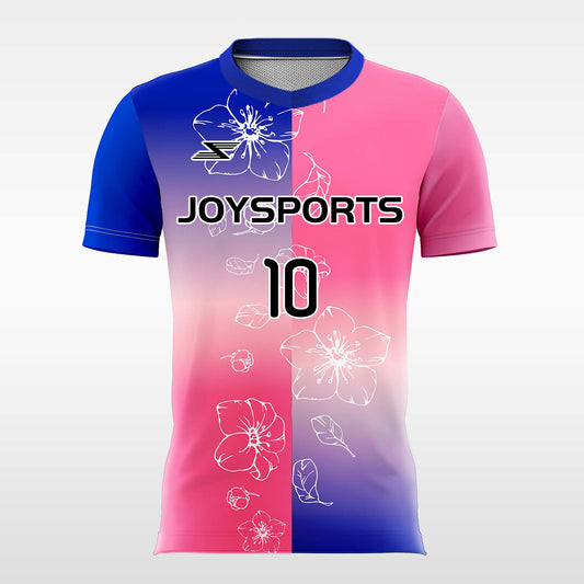 Floweryhaze-Customized Men's Sublimated Football Jersey