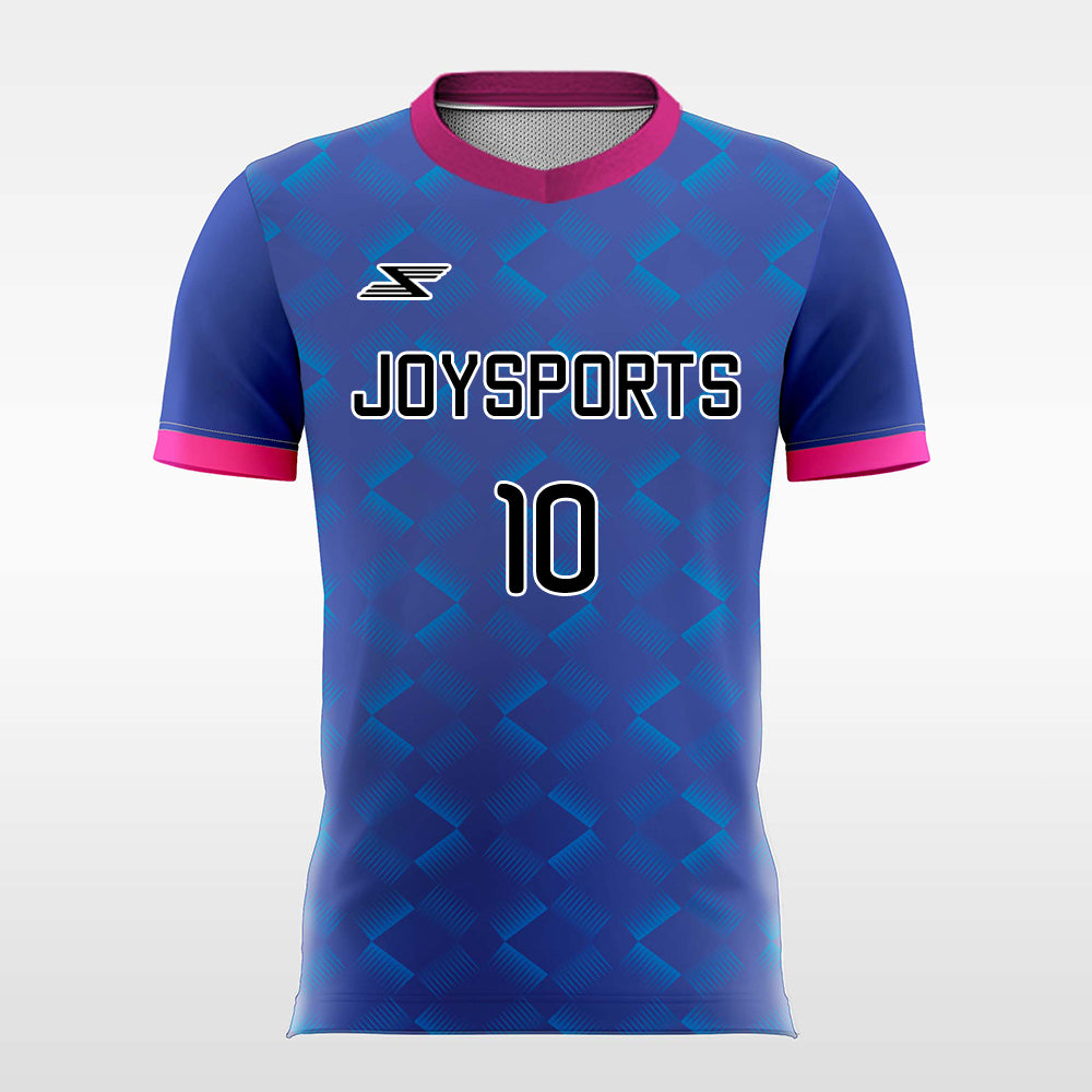 Crystalline-Customized Men's Sublimated Football Jersey