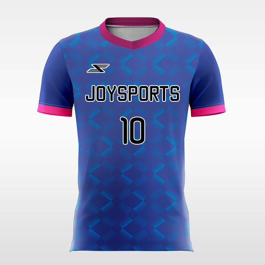 Crystalline-Customized Men's Sublimated Football Jersey