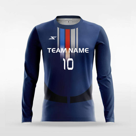 Arrival - Customized Men's Sublimated Long Sleeve Football Jersey