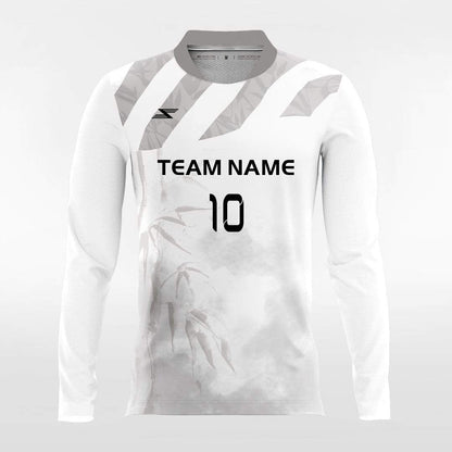 Mist - Customized Men's Sublimated Long Sleeve Football Jersey