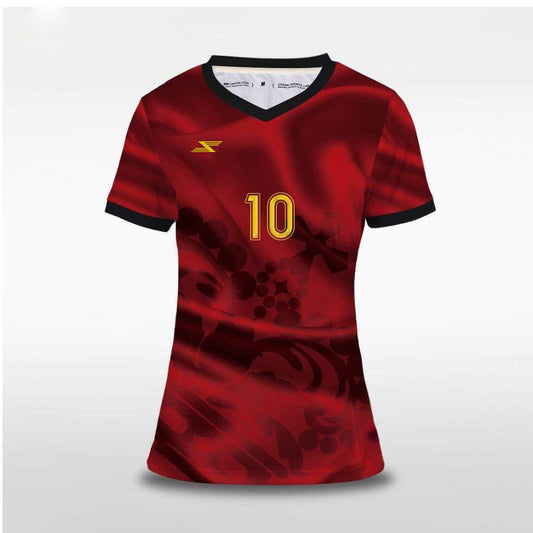 Monsoon Mayhem - Customized Women's Sublimated  Football Jersey