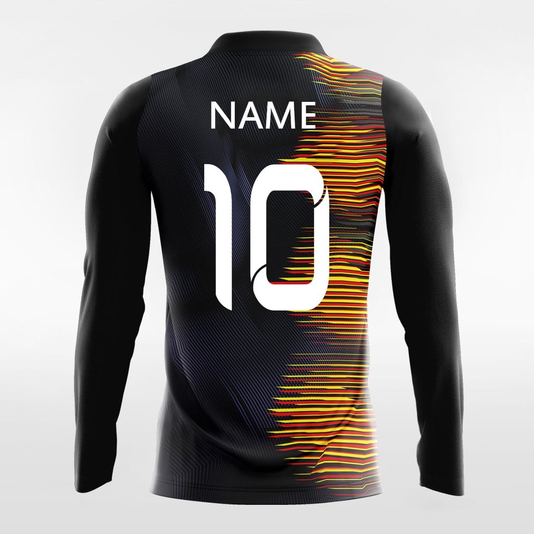 Team Germany - Customized Men's Sublimated Long Sleeve Football Jersey