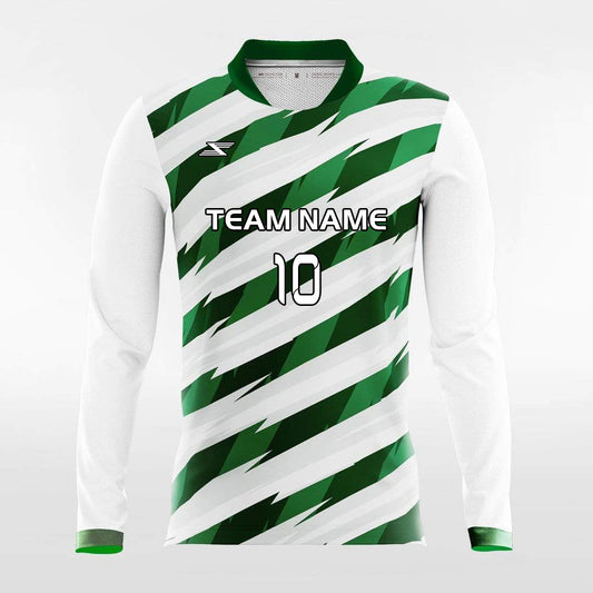 Thorn - Customized Men's Sublimated Long Sleeve Football Jersey