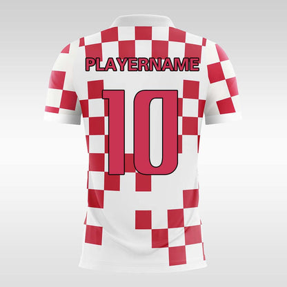 Redgrid-Customized Men's Sublimated Football Jersey