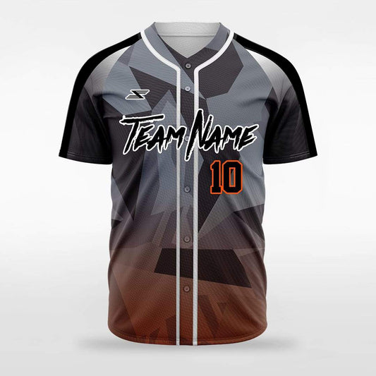 Das Engine - Customized Men's Sublimated Full-Button Baseball Jersey