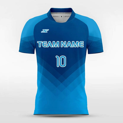 Continent - Customized Men's Sublimated Football Jersey