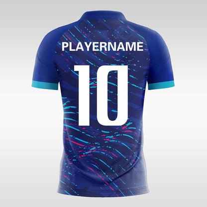 Star-Mirror-Customized Men's Sublimated Football Jersey