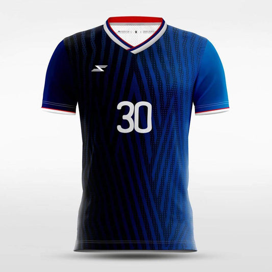 Paris - Customized Men's Sublimated Football Jersey