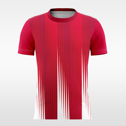 Rushing-Headlong-Customized Men's Sublimated Football Jersey