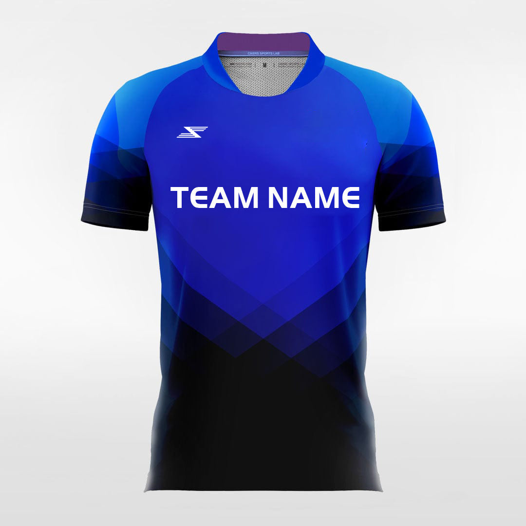Rocky Mountains - Customized Men's Sublimated Football Jersey - Fluorescent