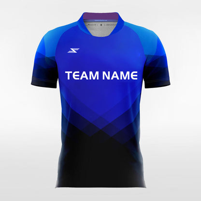 Rocky Mountains - Customized Men's Sublimated Football Jersey - Fluorescent