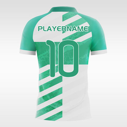 Senro-Customized Men's Sublimated Football Jersey