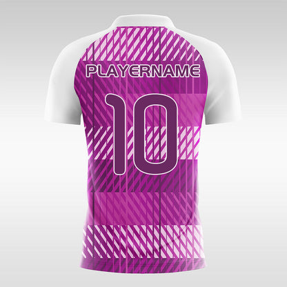 Purple-Ribbon-Men’s Sublimated Football Jersey