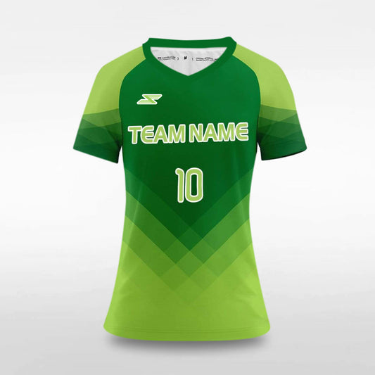 Continent - Customized Women's Sublimated Football Jersey