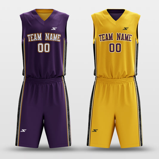 CLASSIC16 - Customized Reversible Sublimated Basketball Set